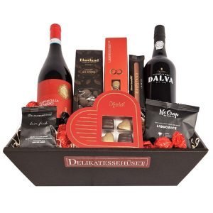 Flot julekurv - med rødvin, portvin og chokolade